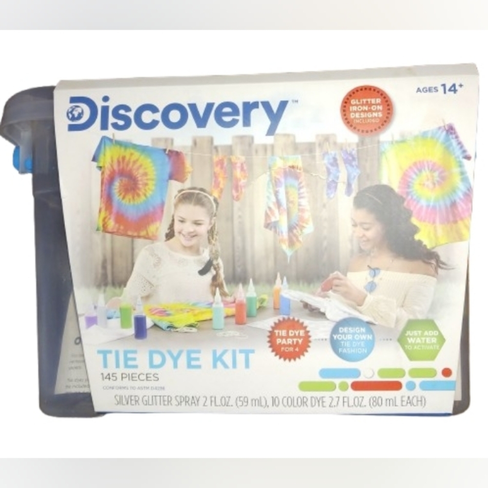 Discovery Tie Dye Kit with 145 Pieces